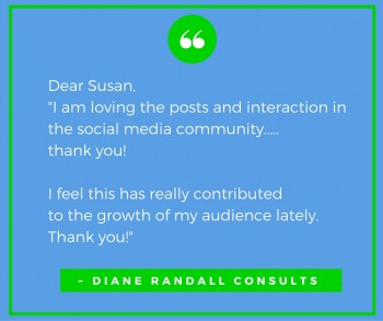 Dear Susan,-I am loving the postsand interactionin