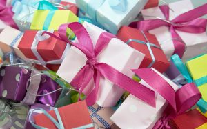 Gifts, sales and marketing.
