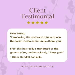 Client testimonial